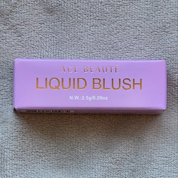 ACE BEAUTÉ Blushed Up Liquid Blush In Pastel Persimmon - Picture 2 of 11